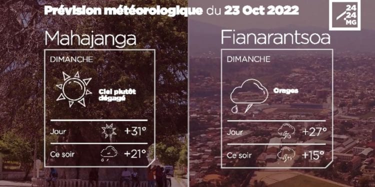 METEO du 23 octobre 2022
