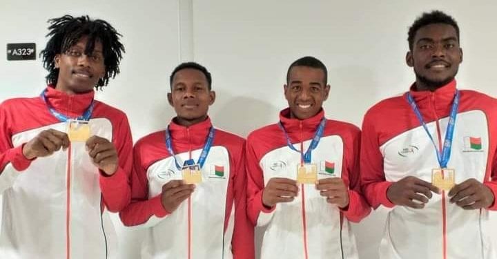 BASKETBALL – Livio Ratianarivo, Elly Randriamampionona, Arnol Solondrainy et Fiary Rakotonirina forment les Ankoay 3×3 à la Coupe d’Afrique en Egypte