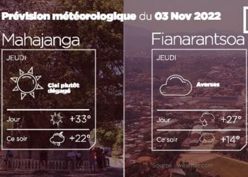 METEO du 03 novembre 2022