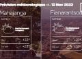METEO du 12 novembre 2022