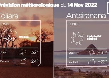 METEO du 14 novembre 2022