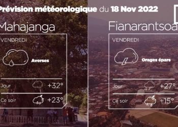 METEO du 18 novembre 2022