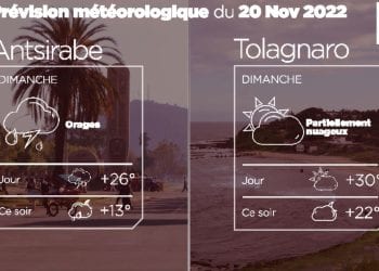 METEO du 20 novembre 2022