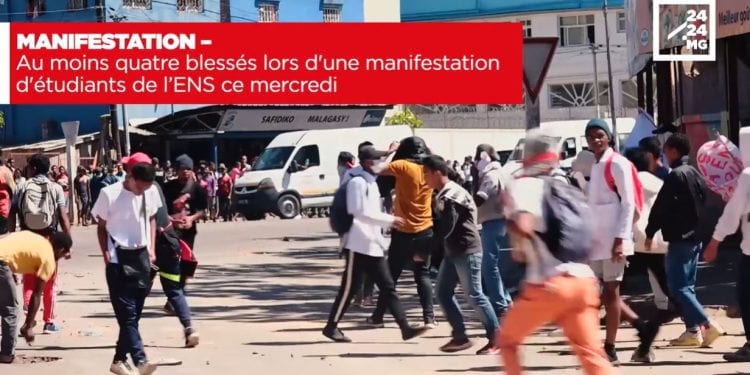 MANIFESTATION – Au moins quatre blessés lors d&rsquo;une manifestation d&rsquo;étudiants de l’ENS ce mercredi