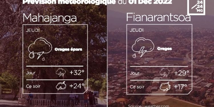METEO du 01 décembre 2022