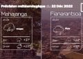 METEO du 22 décembre 2022.