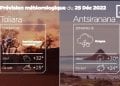 METEO du 25 décembre 2022
