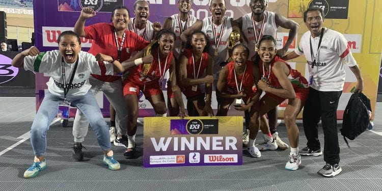 SPORTS – Les Ankoay champions d’Afrique de basketball 3×3 hommes, les dames vice-championnes