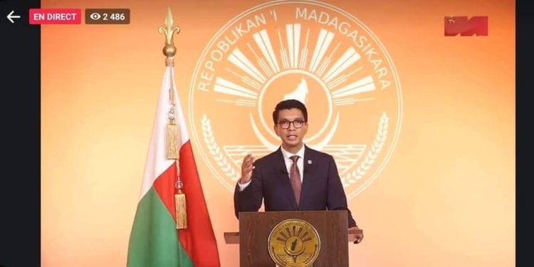 DISCOURS DE VOEUX – Andry Rajoelina appelle à la stabilité et à mettre fin aux querelles politiques.