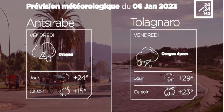 METEO du 06 janvier 2023