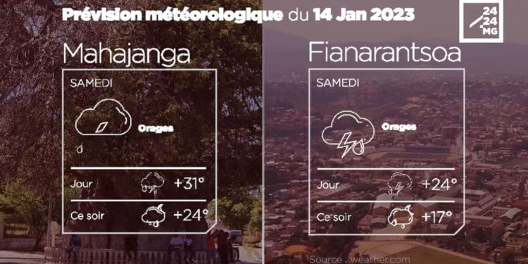 METEO du 14 janvier 2023