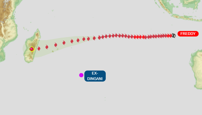 INTEMPÉRIES – Le cyclone Freddy, attendu la semaine prochaine, menace Madagascar