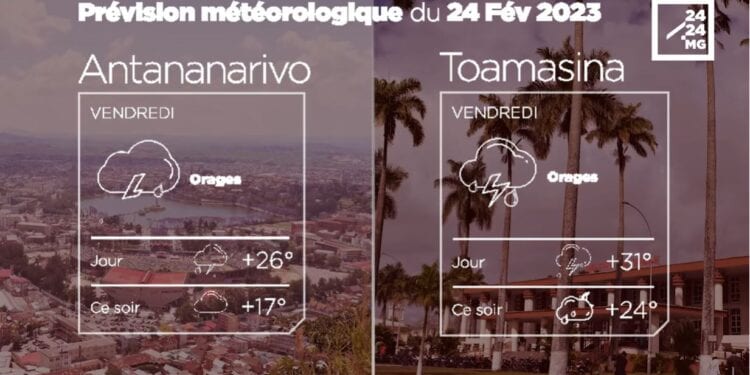 METEO du 24 février 2023
