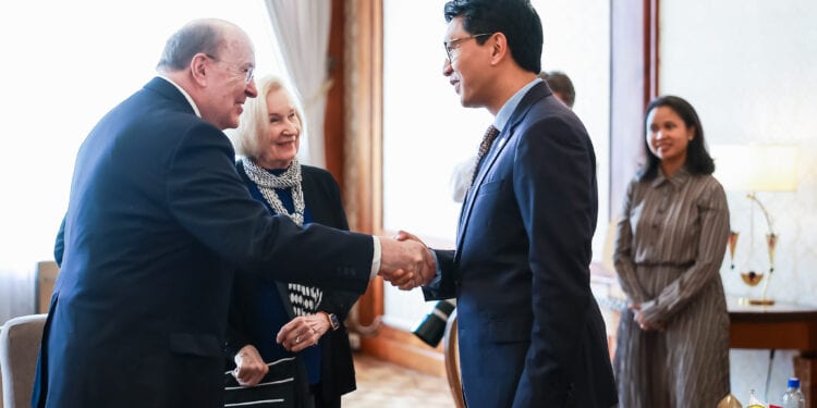 RELIGION – Le President  Andry Rajoelina reçoit le chef de l&rsquo;Eglise de Jésus Christ des Saints des derniers jours, l&rsquo;apôtre Quentin L.Cook