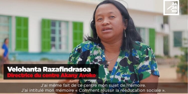 PORTRAIT – Velohanta Razafindrasoa, la fille des Akany Avoko, d’orpheline à assistante sociale directrice du centre
