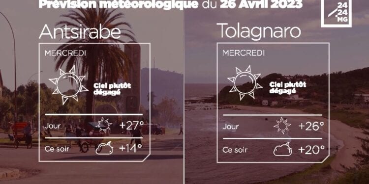 METEO du 26 avril 2023