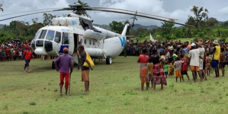 AIDE HUMANITAIRE – Le  PAM alerte sur une possible interruption de ses interventions héliportées auprès des zones difficiles d’accès faute de financement