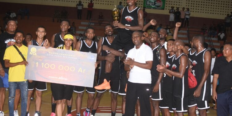 BASKETBALL – GNBC sacrée champion de la Coupe de la ligue Boeny N1A hommes