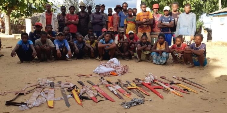 INSECURITE – 33 « zazafotsy convertis » déposent les armes et se rendent auprès de la gendarmerie