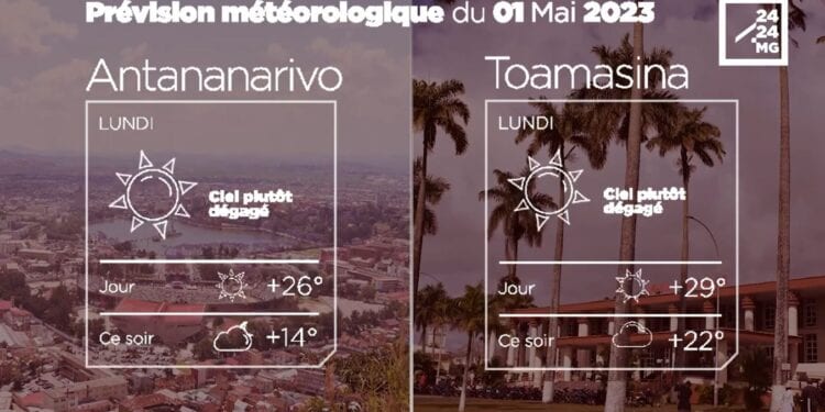 METEO du 01 mai 2023