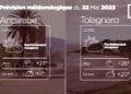 METEO du 22 mai 2023