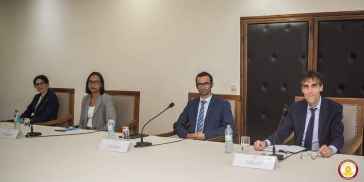 Programme FEC : Rencontre entre Christina Ntsay et les missionnaires du FMI