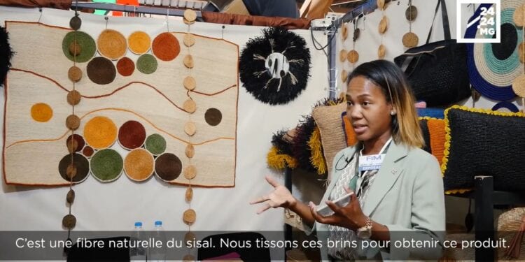 DECORATION – Le raphia et le sisal, fibres textiles végétales locales vedettes des intérieurs « gasigasy »