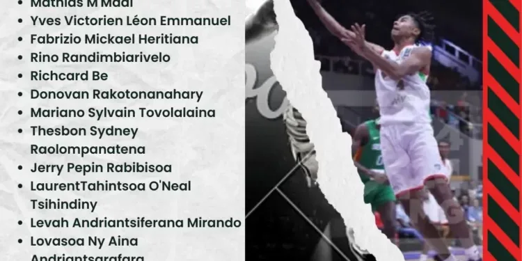 BASKETBALL – Les vice-champions d&rsquo;Afrique U18 en force dans la liste des Ankoay retenus pour le mondial hongrois U19