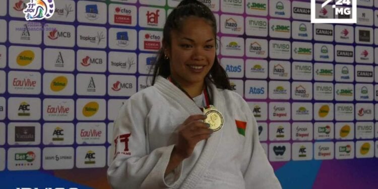 JUDO – Laura Rasoanaivo remporte la médaille d&rsquo;or dans sa catégorie aux Jeux des îles