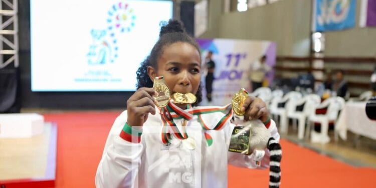 Madagascar en tête du classement des médailles à la fin de la première journée des compétitions aux Jeux des îles