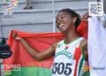 ATHLETISME – Florentine Razanamandroso se pare de l’or et bat le record de Madagascar du saut en longueur