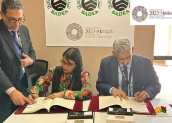 INFRASTRUCTURES – L&rsquo;accord de financement relatif au projet de construction de flyover Maki avec la  Banque arabe pour le développement en Afrique (Badea) signé