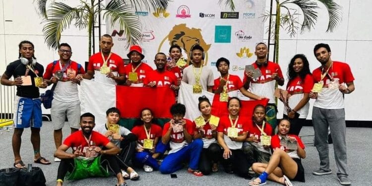 JIU-JITSU – Madagascar rafle 28 médailles à l’Open Africa 2023
