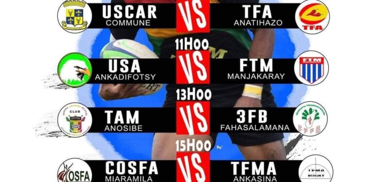 SPORTS – L&rsquo;USA retrouve le FTM pour l’affiche des quarts de finale de la Coupe de Madagascar de rugby
