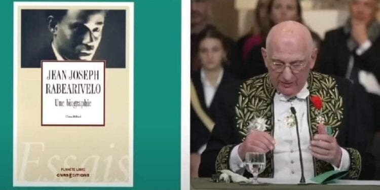 Le prix de l’Académie Française pour l’ouvrage « Jean Joseph Rabearivelo, Une biographie » remis jeudi à Claire Riffard