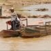 MOBILITE – En pirogue avec Nicolas Randriafinaritriniaina pour relier les deux rives de l’Ikopa