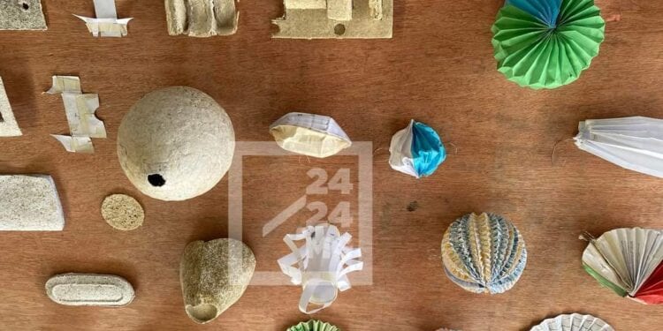 DESIGN – Du papier fabriqué à partir d&rsquo;algues invasives et ses dérivés 