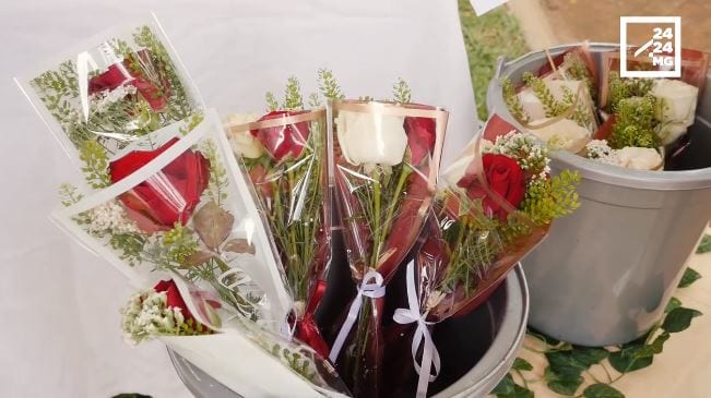 CELEBRATION – Des fleurs naturelles pour les amoureux et les célibataires à l’occasion de la Saint-Valentin