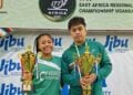 Tennis de table – Championnats d’Afrique de l’Est – Hanitra Raharimanana et Fabio Rakotoarimanana remportent les médailles d’or