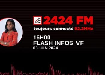 Flash infos de 16h  | 3 Juin 2024