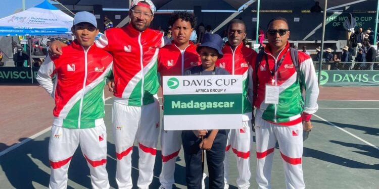 SPORT – Madagascar gagne 3 à 0 contre le Lesotho durant la première journée de la Coupe Davis Groupe V Afrique