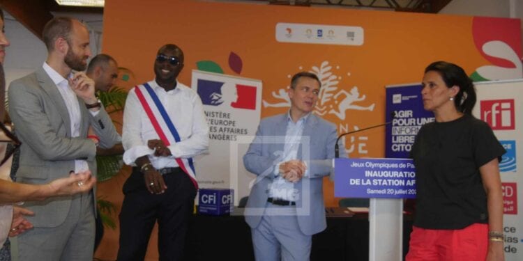 SPORT – Une Station Afrique installée à Saint-Denis au Nord de Paris à l’occasion des Jeux Olympiques