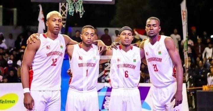 BASKETBALL 3×3 – Madagascar classé deuxième meilleure équipe en Afrique chez les hommes