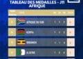 JEUX OLYMPIQUES – L’Afrique termine la 11ème journée avec 16 médailles