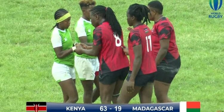 RUGBY – Les Ladies Maki s’inclinent lourdement face aux Lionnesses du Kenya lors de leur match de préparation au tournoi WXV3 de Dubaï