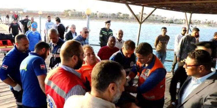 Egypte : Naufrage d&rsquo;un bateau touristique en mer Rouge