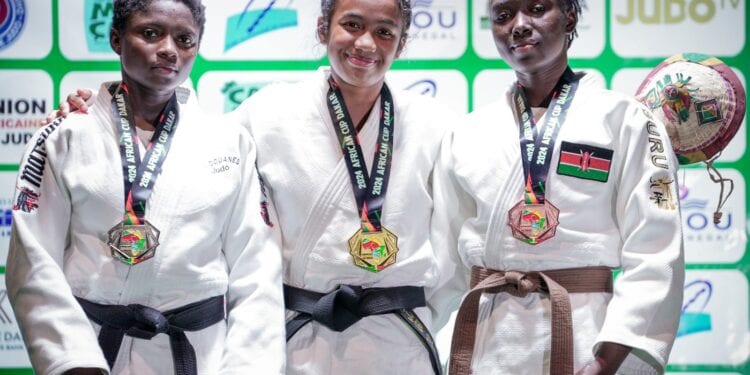 JUDO – La judokate Roumaica Benandro Andriamahadisoa remporte la médaille d’or à l’Open de Dakar