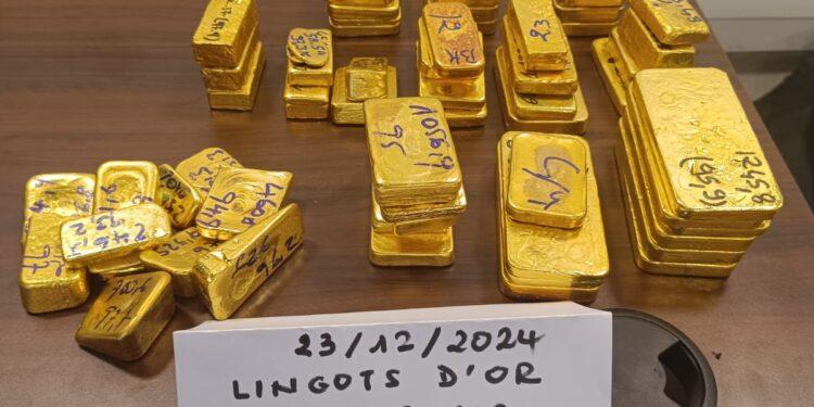 ADMINISTRATION – Une prime de plus de 97 millions d’ariary par agent pour les quatre agents de la douane ayant intercepté les 53,7 kg d’or à Ivato