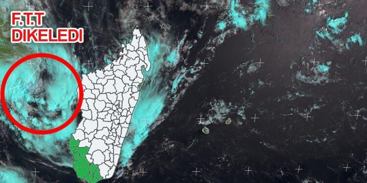INTEMPERIES – Dikeledi ressort en mer après avoir touché le Mozambique et se déplace vers le Sud-Est du Canal du Mozambique