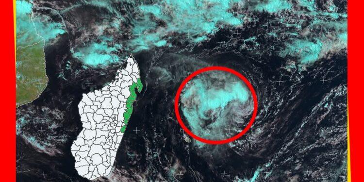 METEO – Alerte verte cyclonique pour le Centre Est de Madagascar avec l’atterrissage attendu d’une tempête tropicale mardi